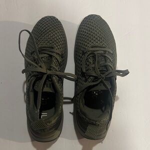 NOBULL Olive Green Men's Women’s Sneakers kicks mesh running shoes moss lace ups